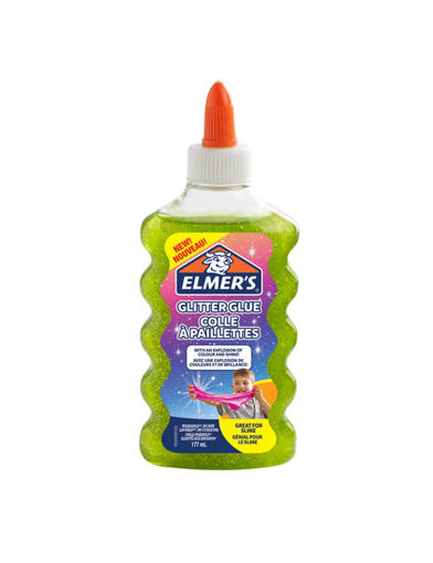 Picture of ELMERS GLITTERED GLUE GREEN 177ML
